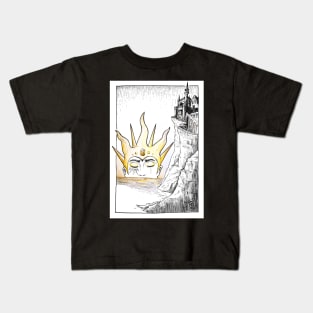 Mystical sunrise Kids T-Shirt